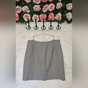 Carroll Reed Classic Houndstooth Mini Skirt